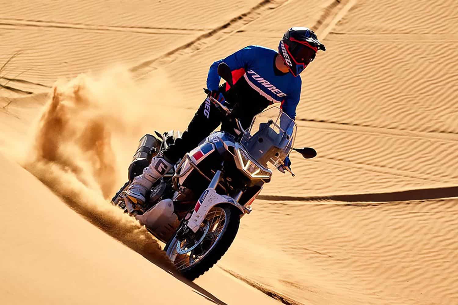 Tuareg 660 en las dunas