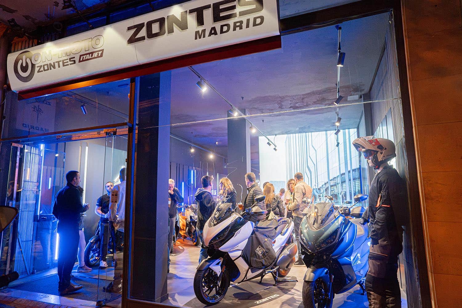 El nuevo concesionario de Zontes en Madrid ya está abierto al público