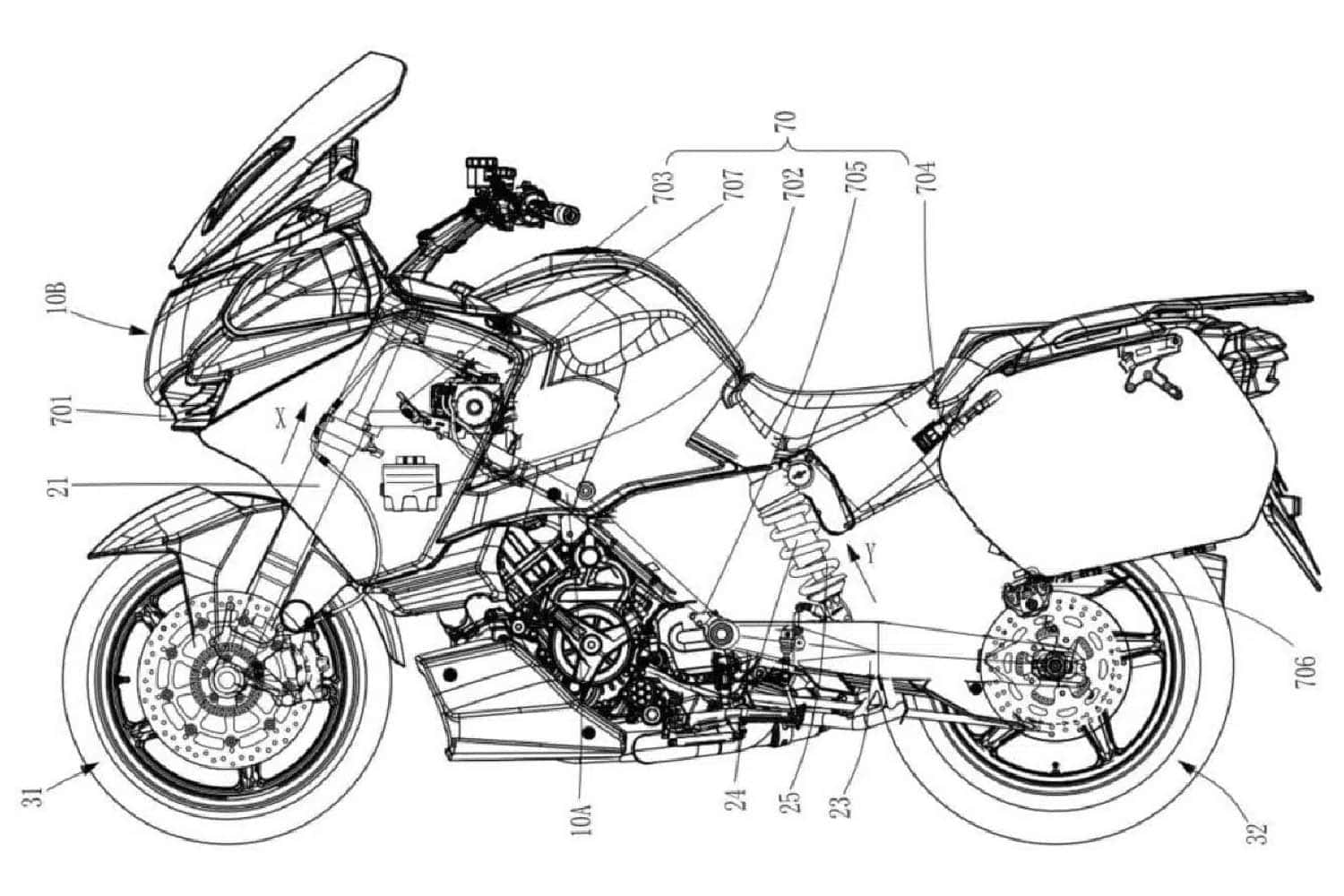 La suspensión activa de CFMoto podría cambiar el mundo de la moto